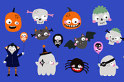 Halloween Clipart PNG JPG, an Object Graphic by the_myro (Thumbnail 2 of 6)