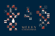 Mosaic Christmas Icon Collection, a Seasonal Illustration by Anna (Thumbnail 10 of 12)