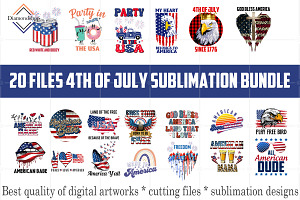 4th of July Sublimation Bundle
