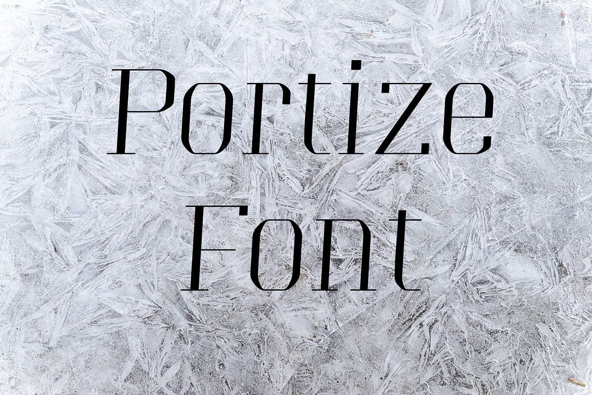 Portize Font