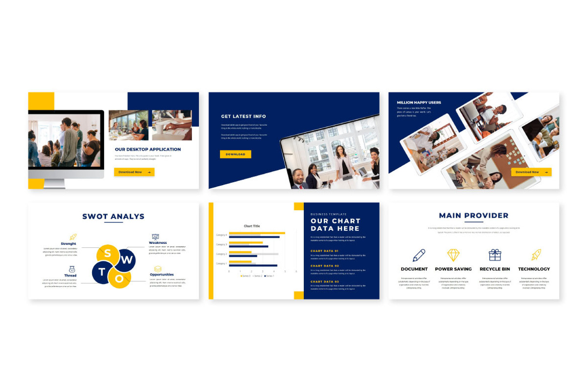 Analysis Powerpoint Presentation, a Presentation Template by slidenotion (Photo 4 of 6)