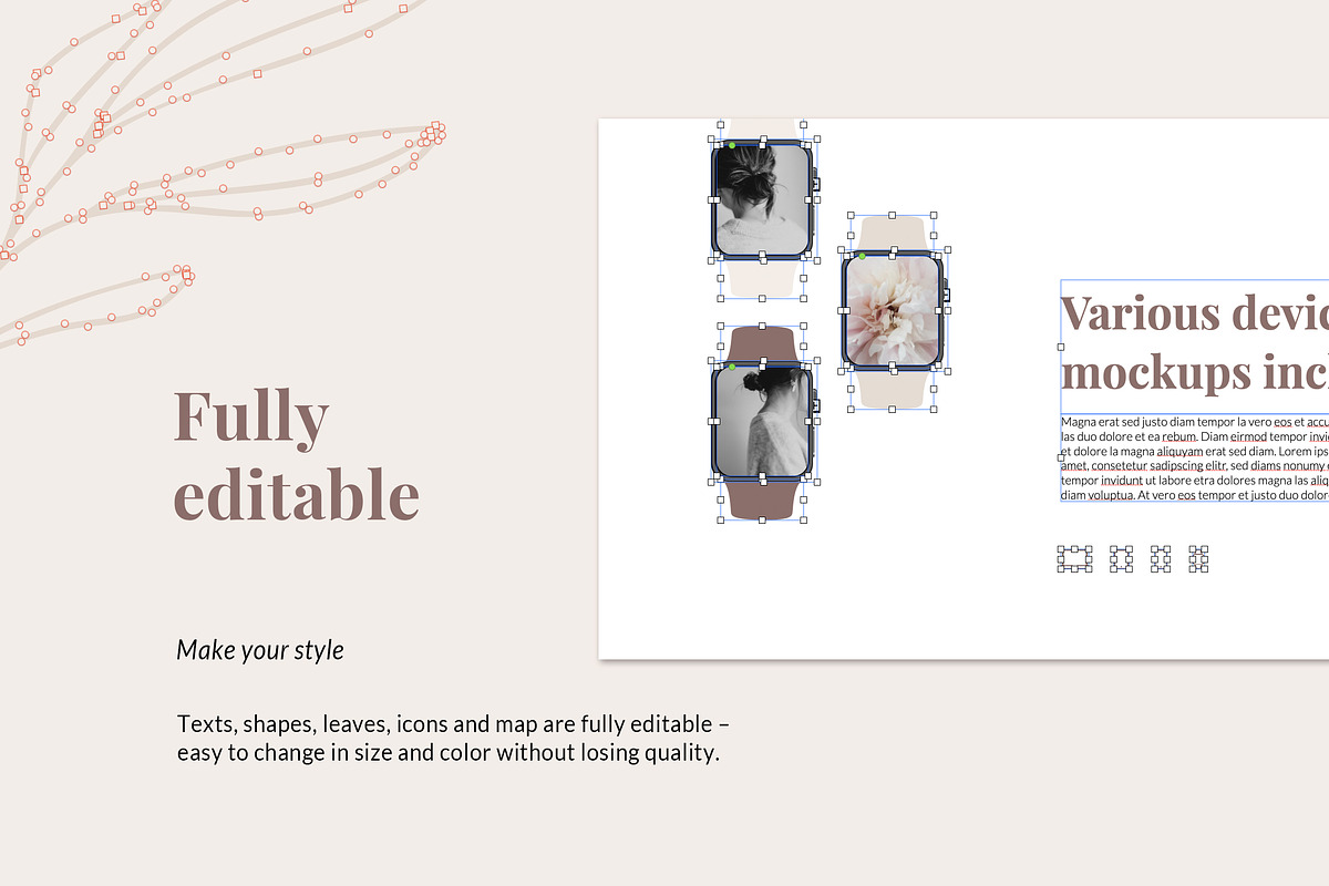 AMELIE Keynote Brand Guidelines, a Presentation Template by AgataCreate (Photo 11 of 13)