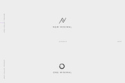 ALPHABET Minimalist logo bundle, a Branding & Logo Template by designbydi (Thumbnail 4 of 6)