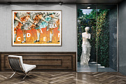 Interior Poster MockUp Set, a Print Template by As Good As Possible (Thumbnail 4 of 7)