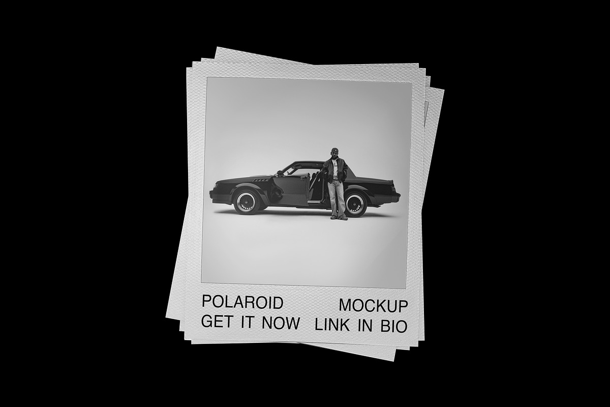KENDRICK / POLAROID MOCKUP, a Product Mockup by Zumrod (Photo 1 of 2)