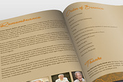 Modern Funeral Program Bundle, a Brochure Template by loswl (Thumbnail 9 of 9)