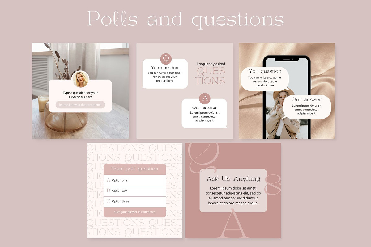 Instagram Creator Canva templates, a Social Media Template by DesignKora (Photo 11 of 19)
