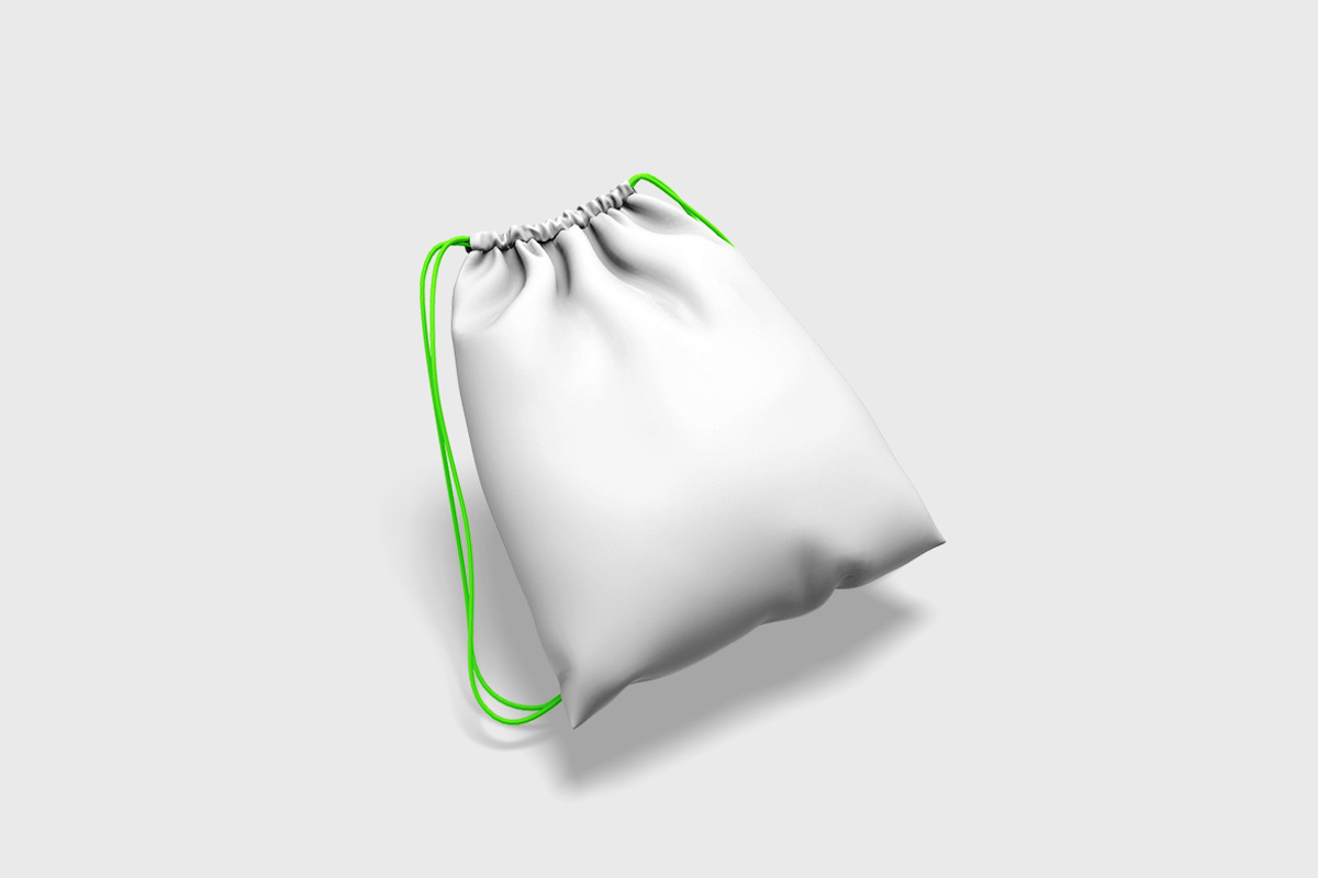 Drawstring Bag Mockups, a Bottom Mockup by Kenrichi (Photo 3 of 4)