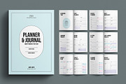 Planner & Journal Template, a Stationery Template by E-Type (Thumbnail 1 of 7)