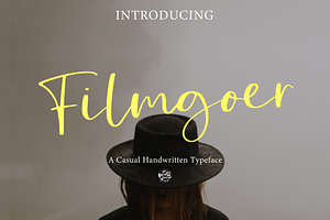 Filmgoer | Handwritten Font