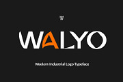 Walyo – editoral Logo font, a Sans Serif Font by WhymoreArt (Thumbnail 1 of 11)