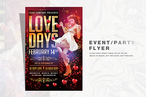 Love Days Valentine Flyer