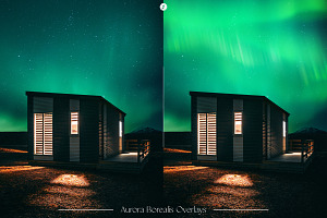 Aurora Borealis Overlays