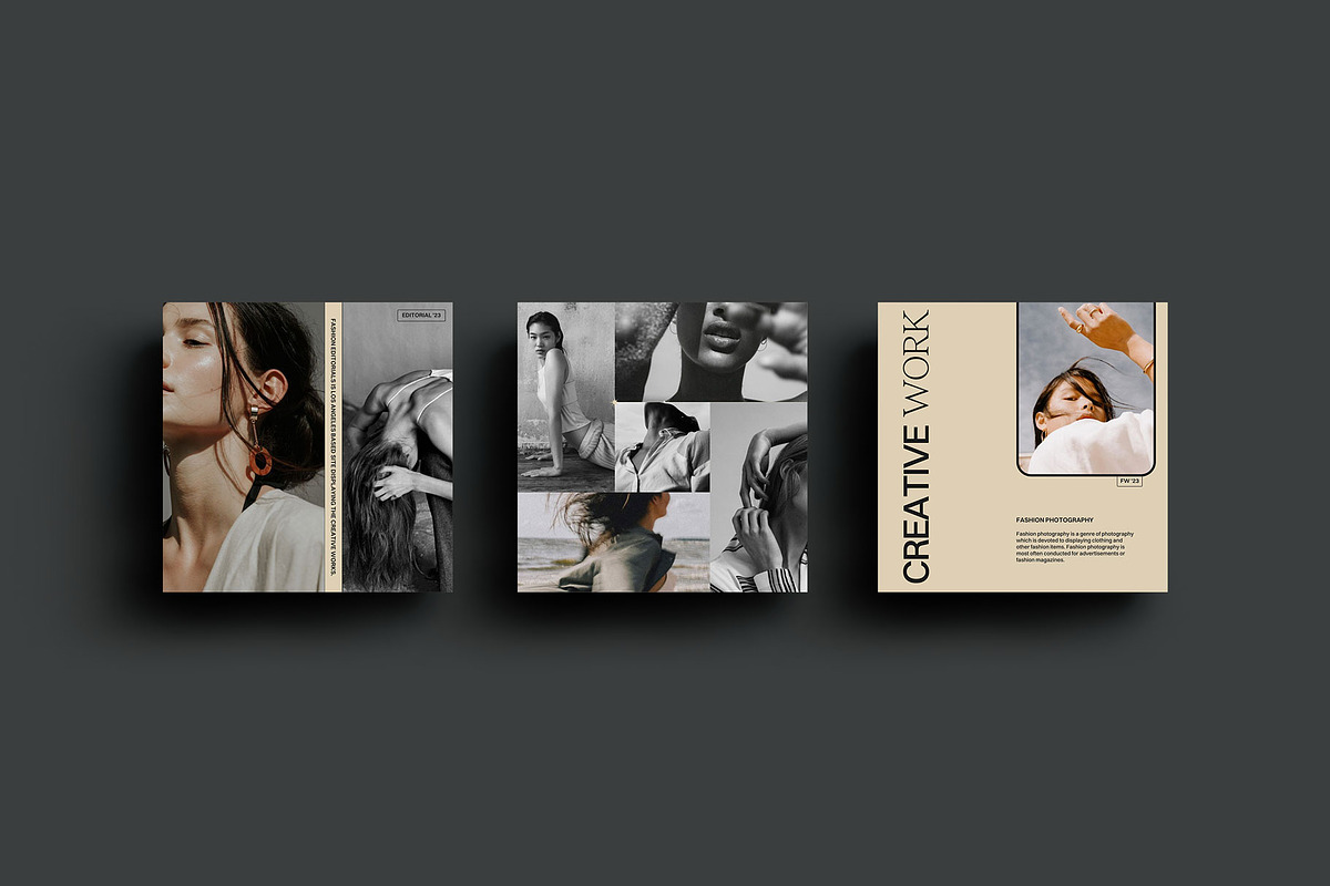 Editorial Social Media Template, a Social Media Template by Moscovita Studio (Photo 5 of 34)
