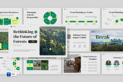 Modern Forestry Keynote, a Presentation Template by Loin Studio (Thumbnail 1 of 4)