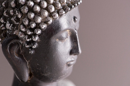 Profile of a buddha figure, an Arts & Entertainment Photo by José Luis Agudo