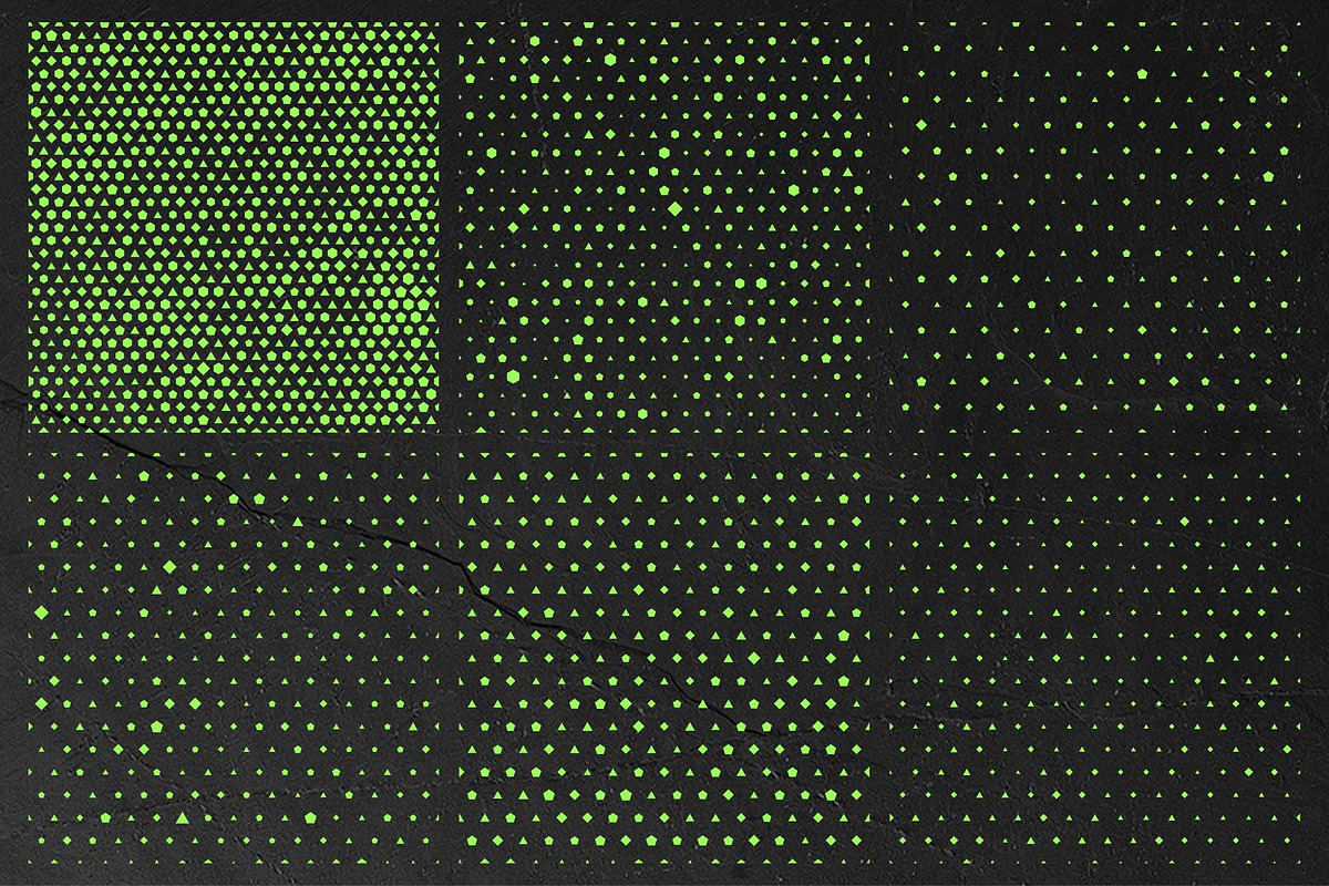 Geometric Backgrounds Pack, a Pattern Graphic by fukomoku (Photo 9 of 9)