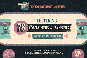 Procreate Banners & Containers