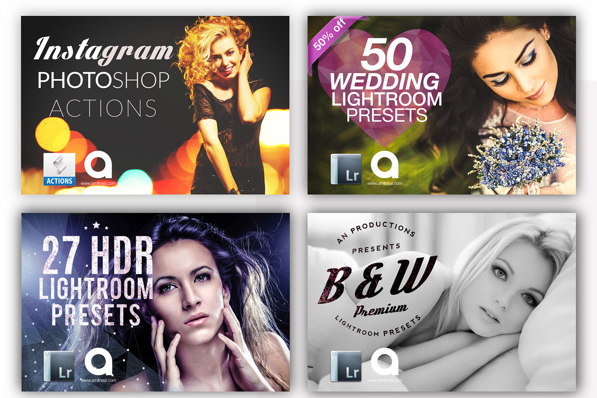 600 LIGHTROOM Presets Mega Bundle, an Action Add-On by AN Productions (Photo 4 of 5)