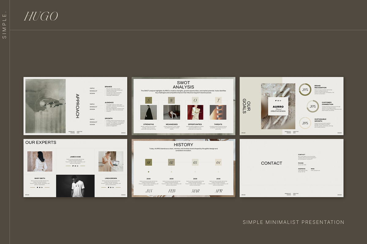 AURRO | Minimalist Partnership, a Presentation Template by SparkPro (Photo 6 of 6)