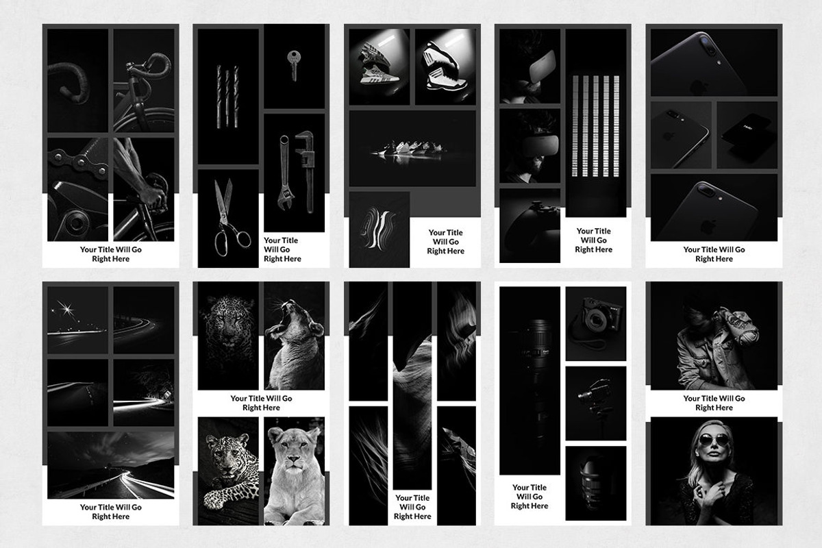 Dark Animated Instagram Stories, a Social Media Template by Social Corner Graphics (Photo 9 of 9)