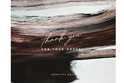 WHITE AND BROWN MODERN ABSTRACT ART, a Decorative Illustration by identity.ART (Thumbnail 7 of 7)