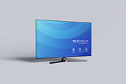 Smart TV Screen Mockup Set, a Wearable Device Mockup by Gatamotion (Thumbnail 5 of 5)