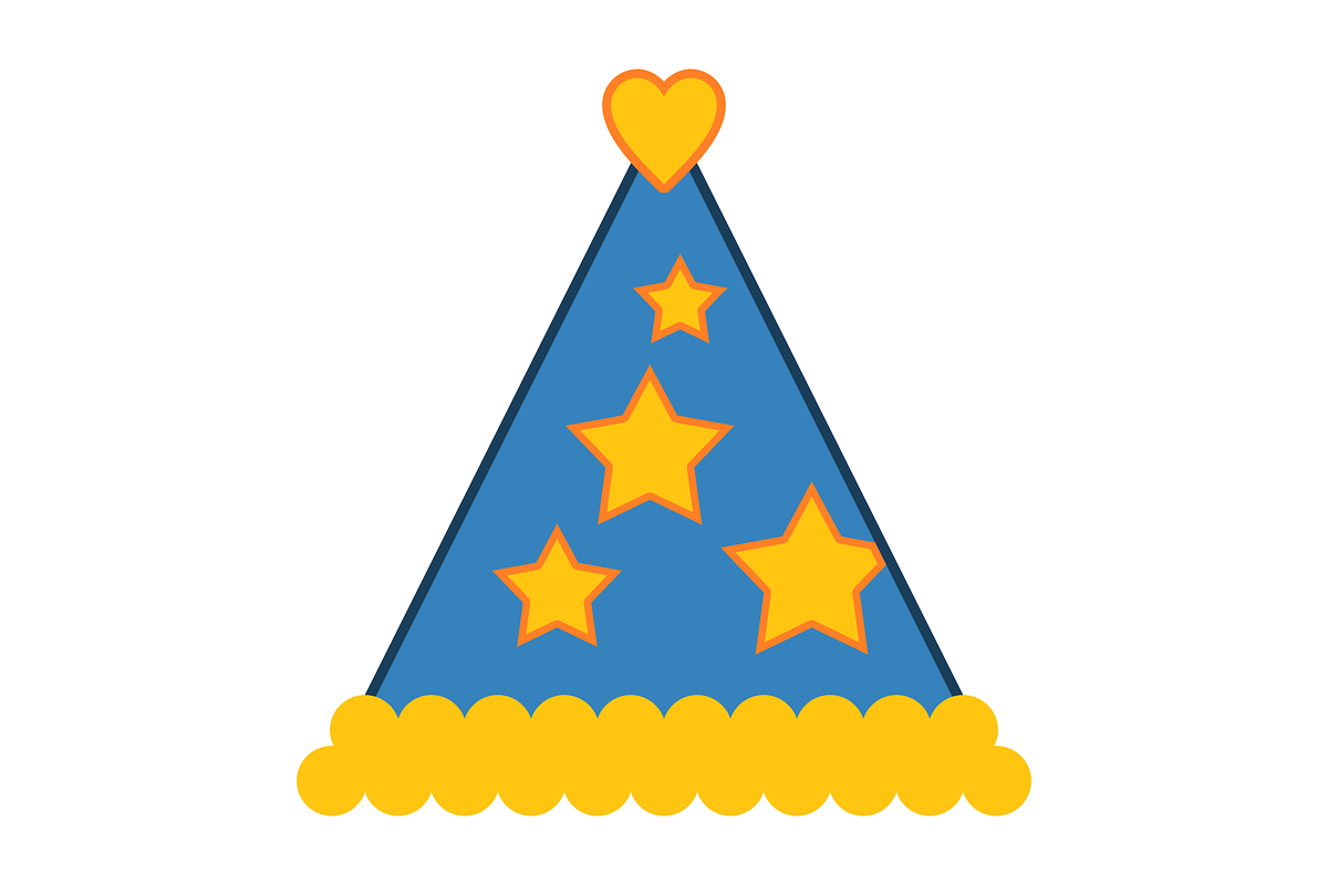 Party Hat Vector Icon, an Icon by Pexelpy (Photo 2 of 2)