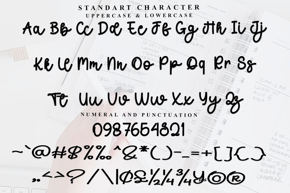 Hello Beloved, a Handwritten Font by InermediaSTUDIO (Photo 5 of 6)