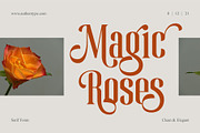 Magic Roses - Serif Clean Elegant, a Serif Font by AuthenType (Thumbnail 1 of 15)