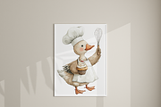 50 Silly Goose Clipart Set, an Animal Illustration by Pati Charm Studio (Thumbnail 8 of 9)