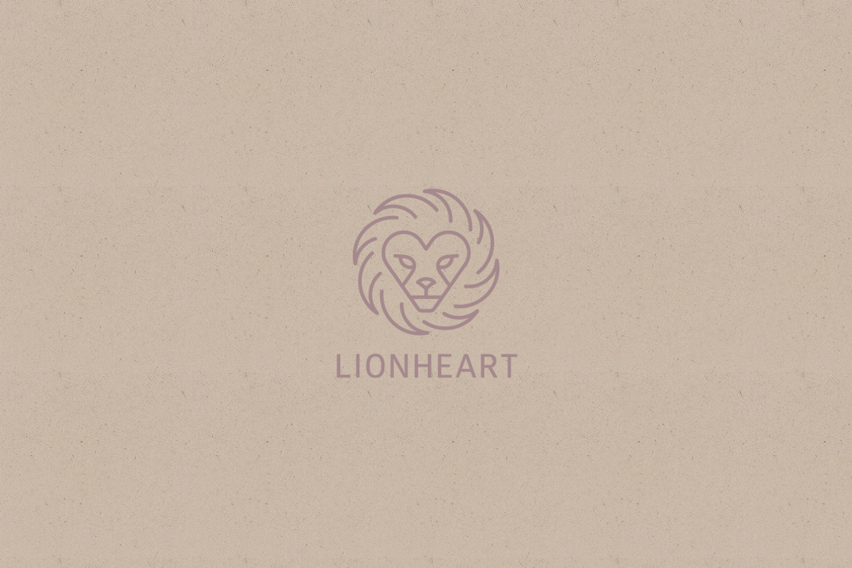 Lionheart Logo, a Branding & Logo Template by LittleBits (Photo 2 of 3)