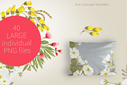 Florals - Inspired by New Zealand, an Illustration by Ingrid Marais Design (Thumbnail 3 of 5)