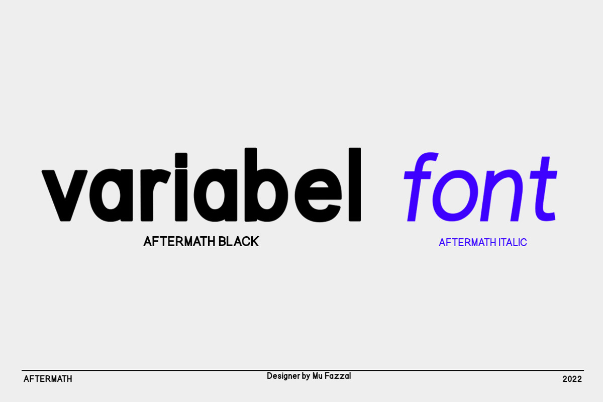 AFTERMATH | 80% Off, a Sans Serif Font by Bosstype Studio (Photo 3 of 10)
