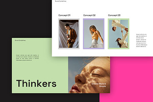 Thinker Minimalism Keynote