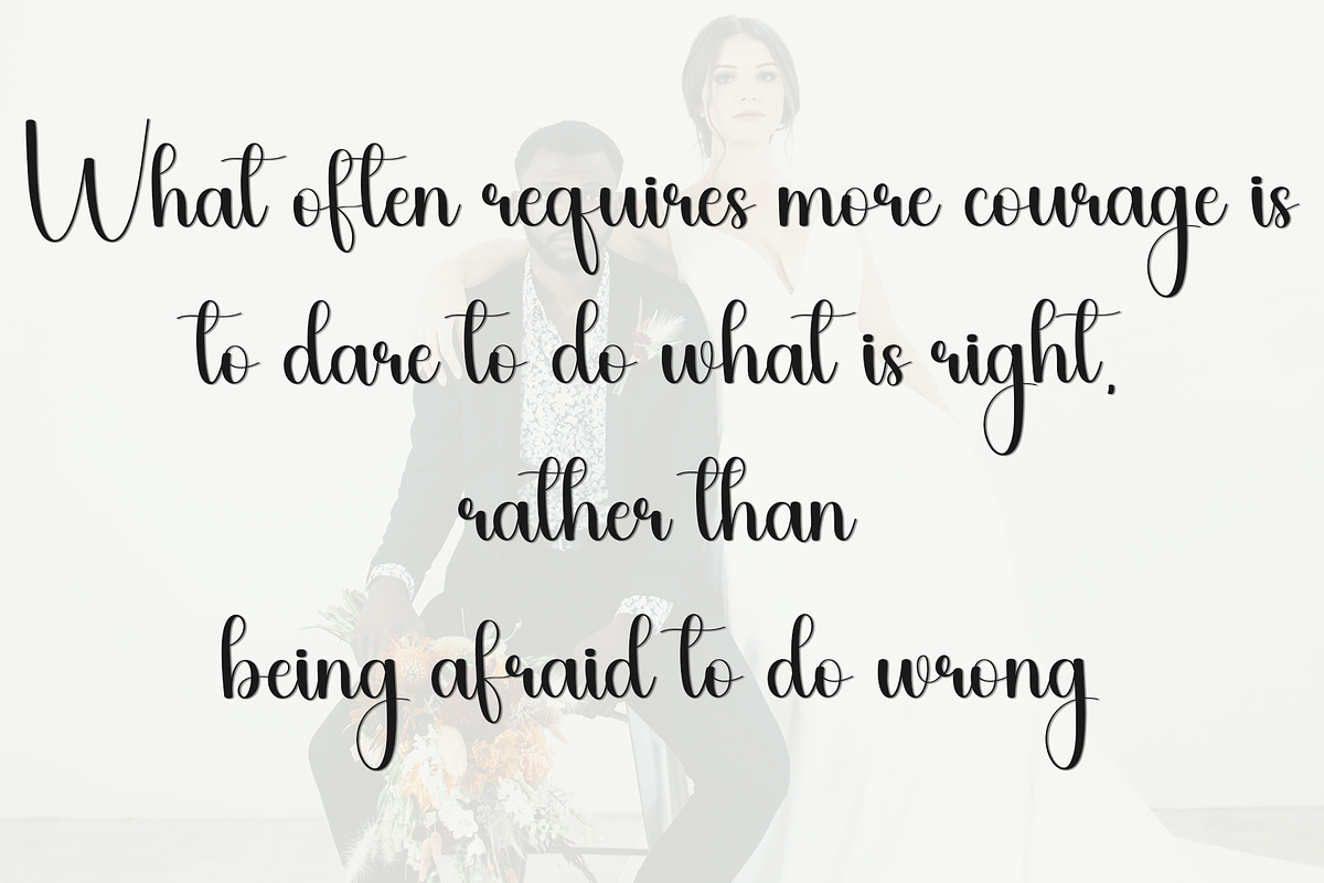 Vintage, a Handwritten Font by FreshTypeINK (Photo 5 of 8)