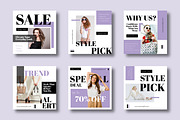 Fashion Social Media Post, a Social Media Template by MightyDesign (Thumbnail 5 of 7)