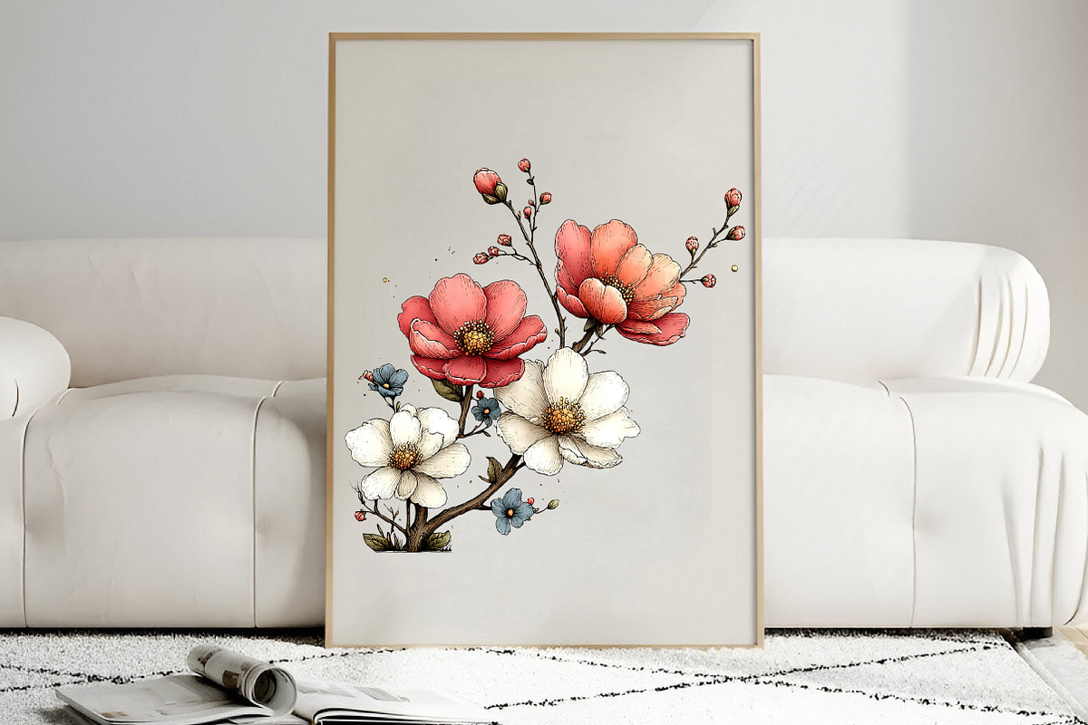 Flowers Spring Clipart, a Transportation Illustration by Digital Artistic99 (Photo 4 of 6)