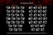 Gryphire Black Typeface, a Blackletter Font by alit design (Thumbnail 8 of 20)