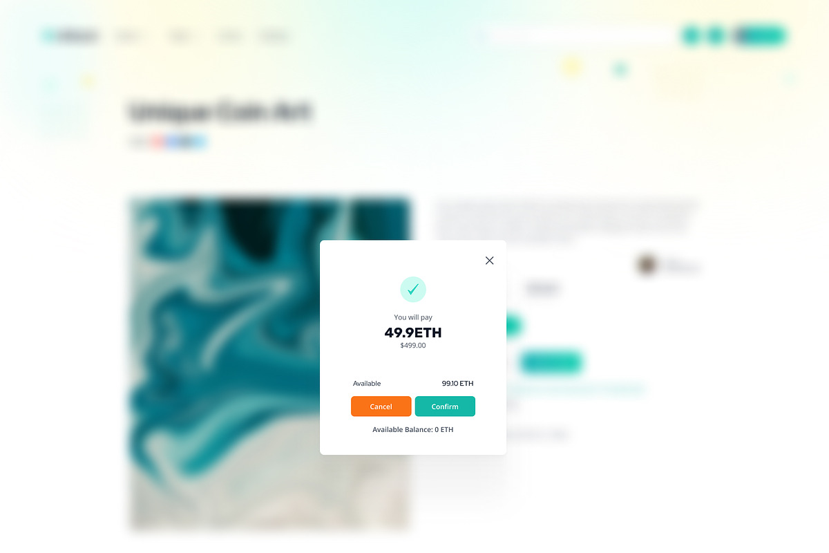Etheum - NFT Marketplace Figma UI, an UI Kit Template by Themeix (Photo 16 of 28)