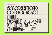 FOUN — Modern Retro Condensed Font, a Sans Serif Font by Fortunes Co (Thumbnail 6 of 11)