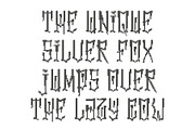 CS Densmore Stitched, a Sans Serif Font by Craft Supply Co. (Thumbnail 6 of 8)