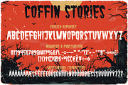 Coffin Stories label font, a Blackletter Font by VozzyStock (Thumbnail 2 of 5)
