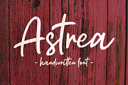 Astrea - Handwritten Font, a Script Font by Weape Studio (Thumbnail 1 of 11)