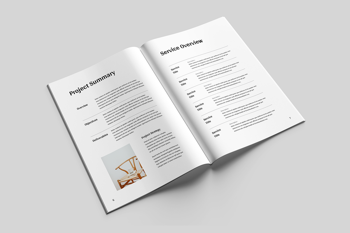 Client Welcome Packet | MS Word Indd, a Stationery Template by Leaflove (Photo 4 of 10)