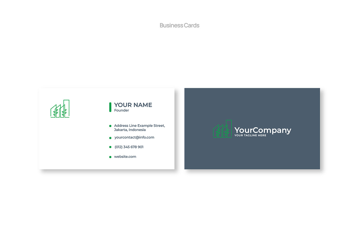 Monoline Tree Factory Logo, a Branding & Logo Template by Minimalist Logos (Photo 4 of 5)
