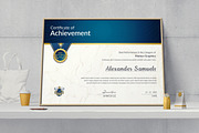 Award Certificate Template, a Stationery Template by ResumeDevisers (Thumbnail 3 of 6)
