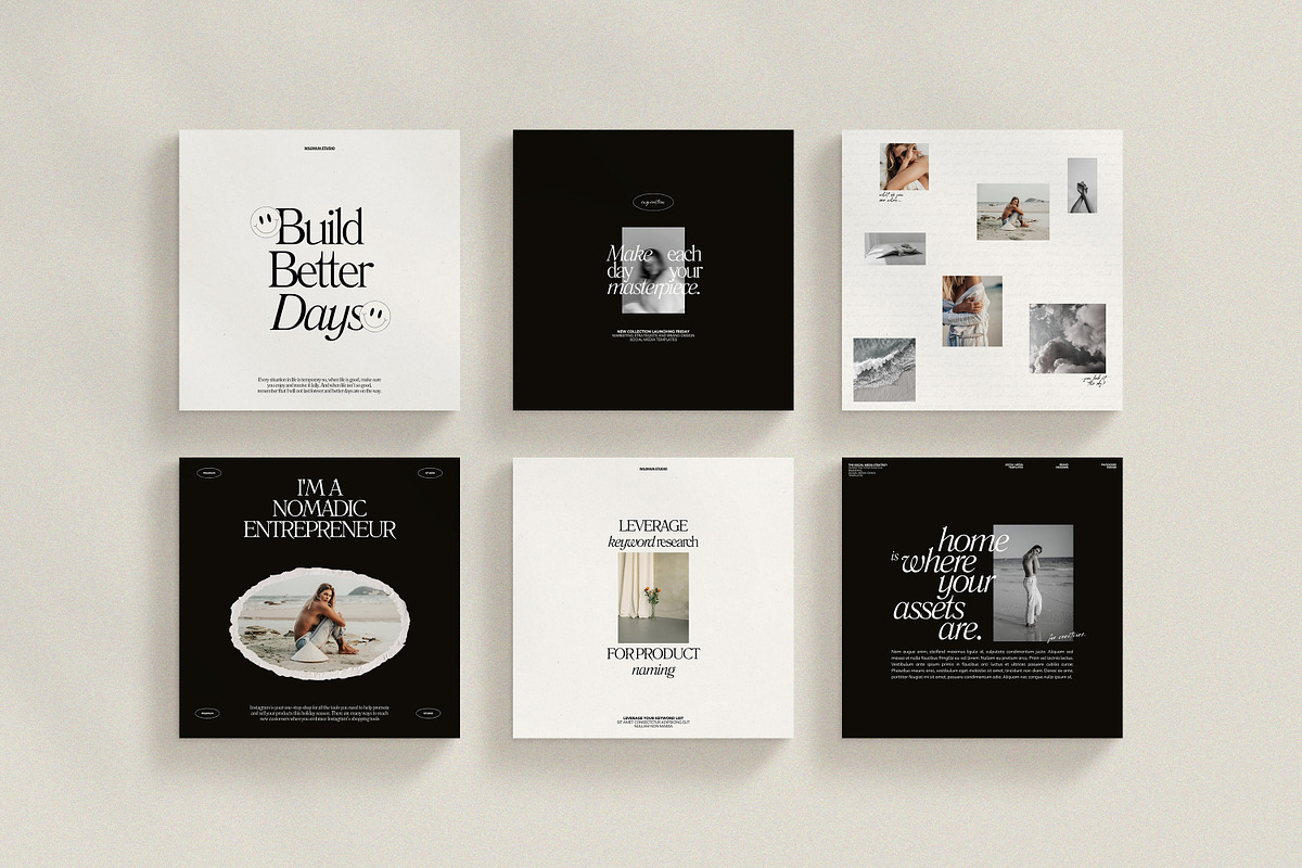 SERE / Entire Instagram Collection, a Social Media Template by Wildnun Studio (Photo 18 of 53)