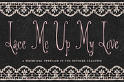Lace Me Up My Love Whimsical Serif, a Serif Font by The October Creative (Thumbnail 1 of 8)