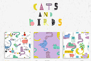 Cats pattern, a Pattern Graphic by Lineli (Thumbnail 5 of 9)